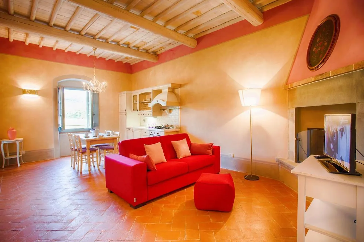 Isa-Farmhouse With Swimming-Pool Just 20 Minutes From Arezzo, Apartments With Panoramic Views Castiglion Fibocchi Aparthotel